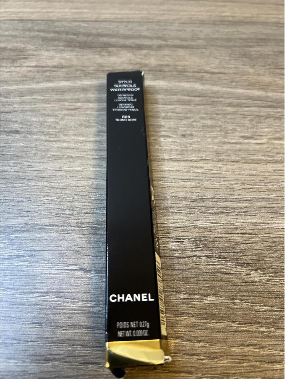 CHANEL STYLO SOURCILS Waterproof DEFINING EYEBROW Pencil - 804 BLOND DORE